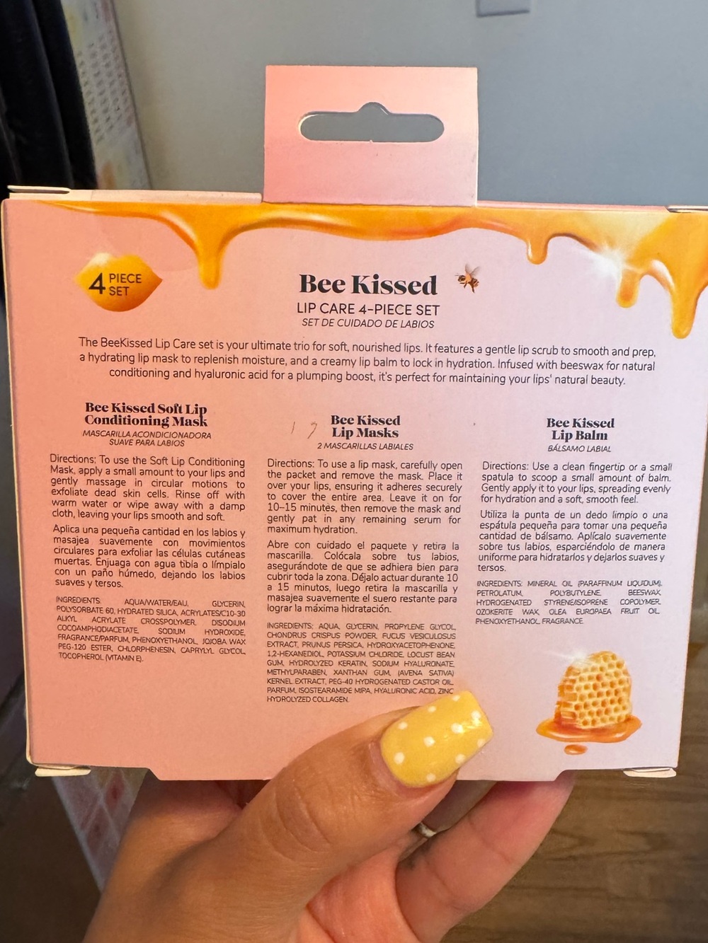 Bee Kissed Lip Care 4-Piece Set - Pink Packaging - Picture 4 of 4